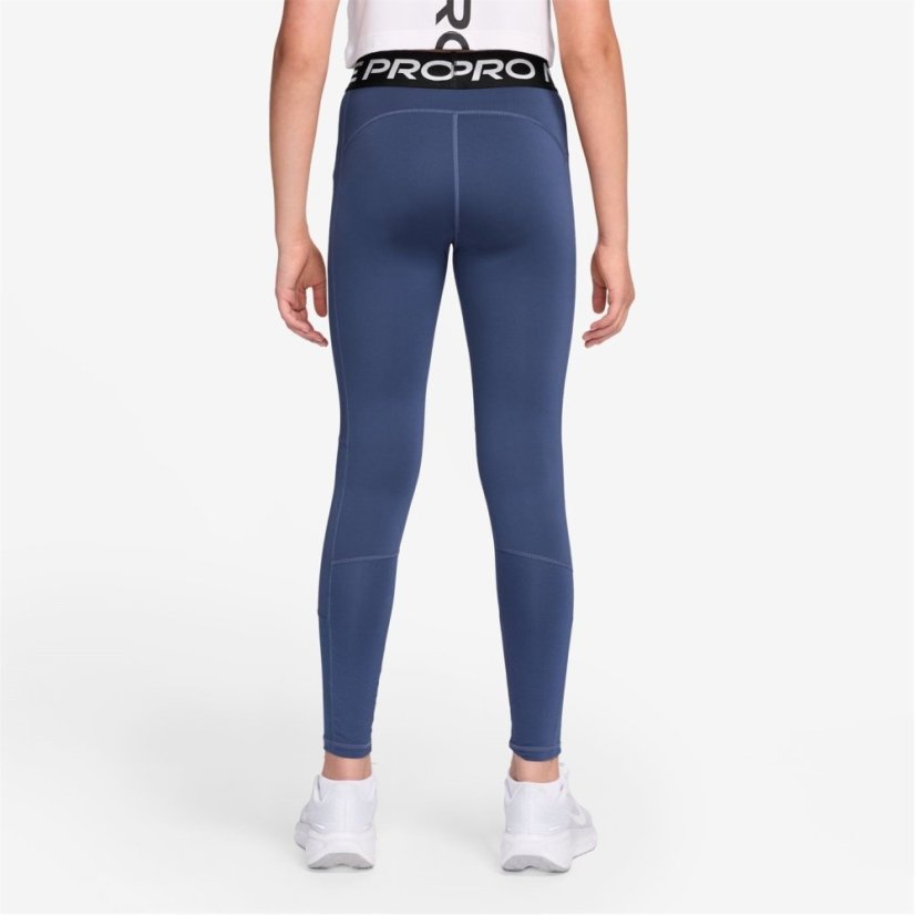 Nike Pro Girls Tights Mystic Navy