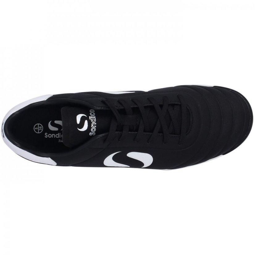 Sondico Strike Indoor Football Trainers Juniors Black/White