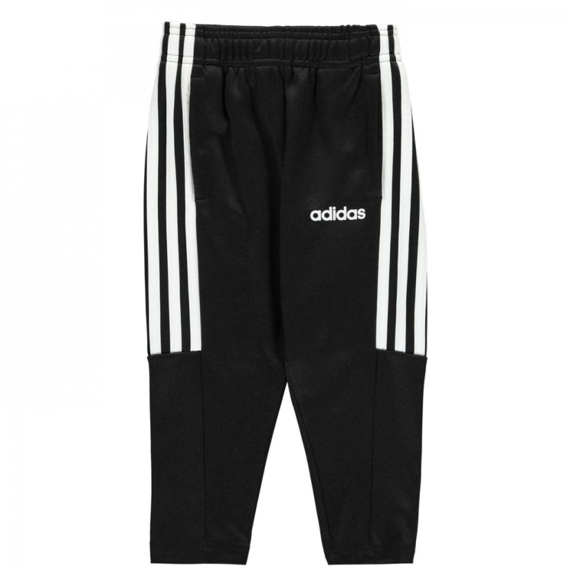 adidas 3 Stripe Sereno Tracksuit Bottoms Infant Boys Black