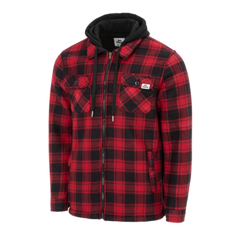 Lonsdale Mens Sherp Shirt Red