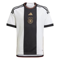 adidas Germany Home Shirt 2022 Junior Boys White