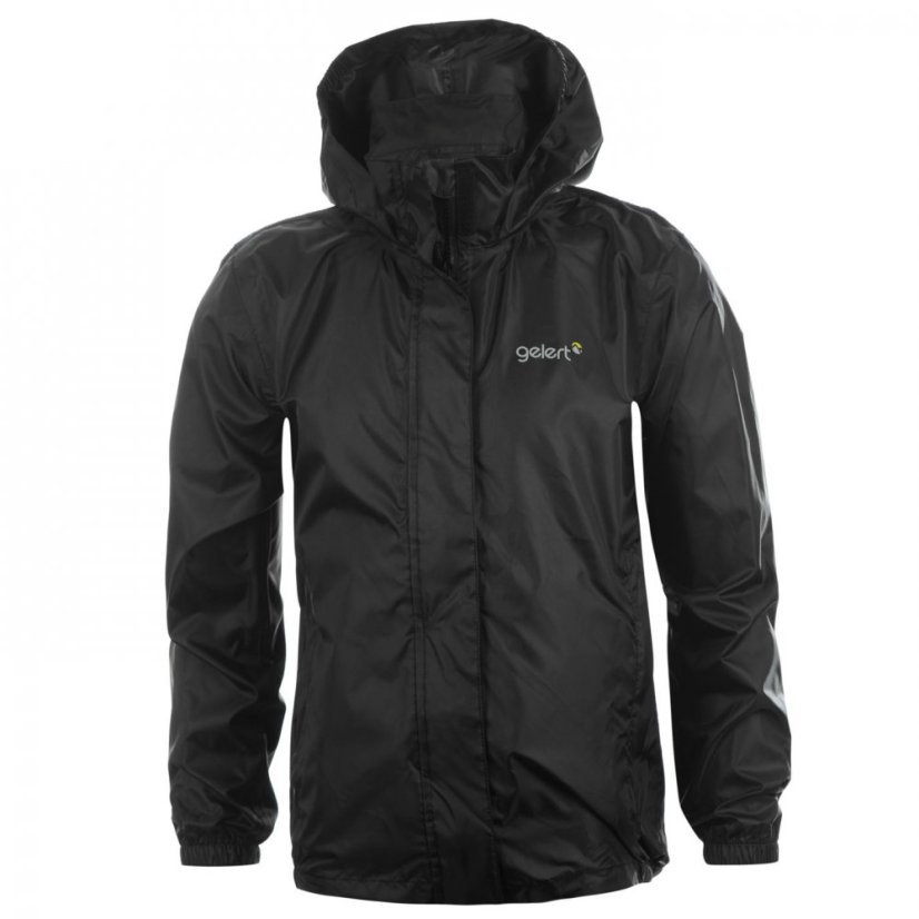 Gelert Gelert Packaway Rain Jacket Black