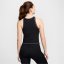 Nike One Fitted Women's Dri-FIT Ribbed Tank Top Black