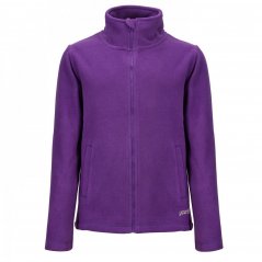 Gelert Ottawa Fleece Jacket Junior Girls Purple