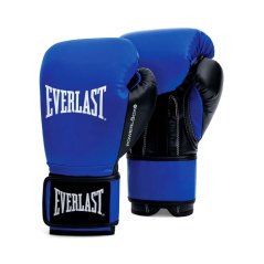 Everlast Powerlock Boxing Hook & Loop Glove Blue