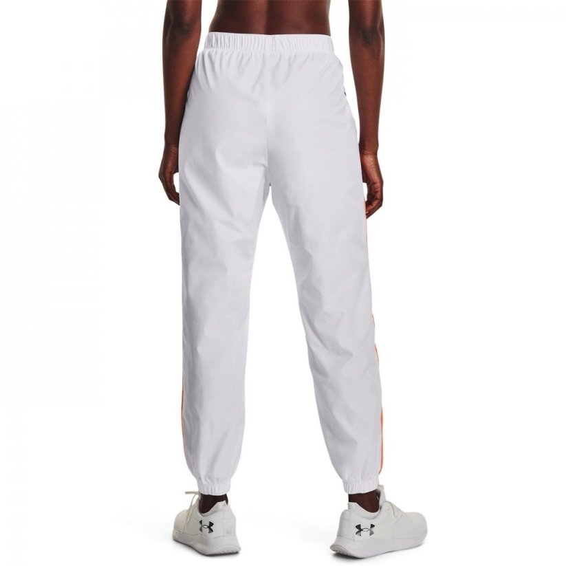 Under Armour Womens Rush Woven Pants Wht/Org