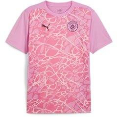 Puma Manchester City Third Pre Match Shirt 2024 2025 Adults Pink