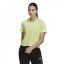 adidas 3S Crop dámské tričko Lime