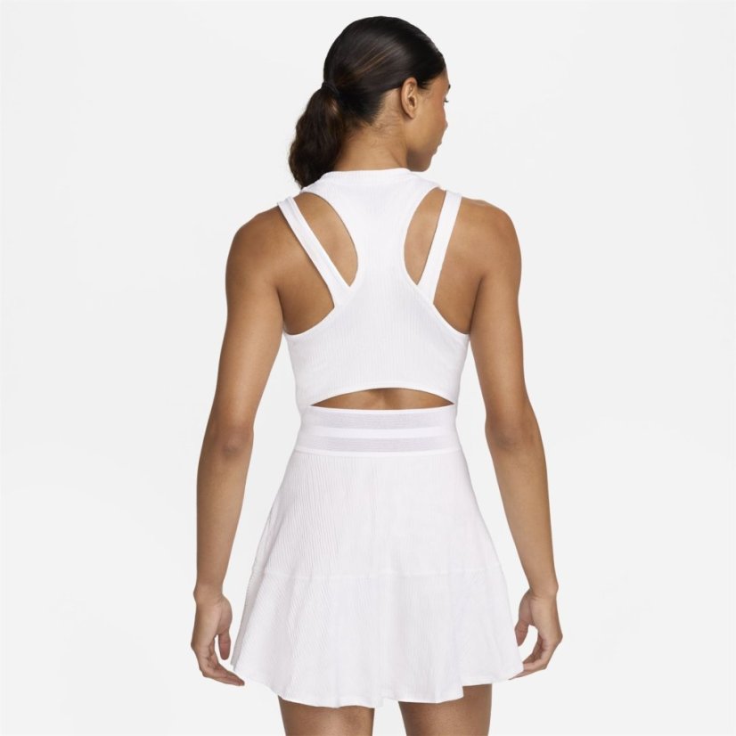 Nike NikeCourt Slam Women's Dri-FIT Tennis Dress White/Gold
