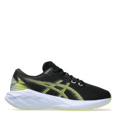 Asics Novablast 5 Gs Road Running Shoes Unisex Kids Black/Citron