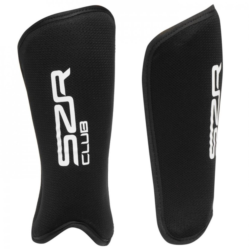 Slazenger Club Hockey Shinguards Black/White