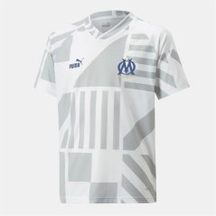 Puma Olympique De Marsseille Fc Prematch Jersey White