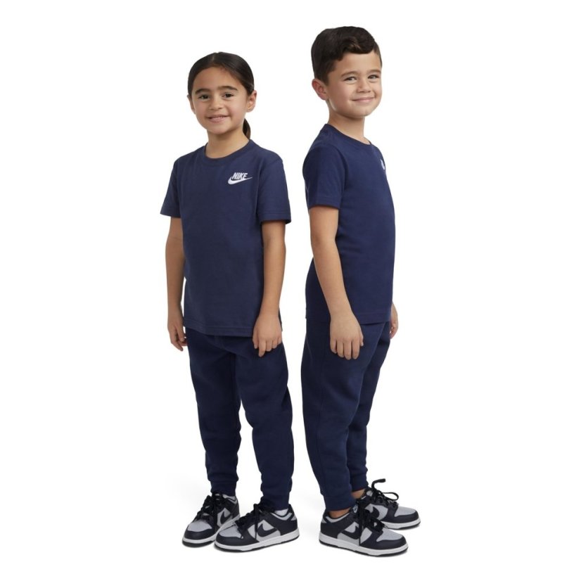 Nike NSW Futura T Shirt Infant Boys Navy
