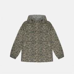 Gelert Womens Packaway Hooded Packable Waterproof Jacket Leopard Print