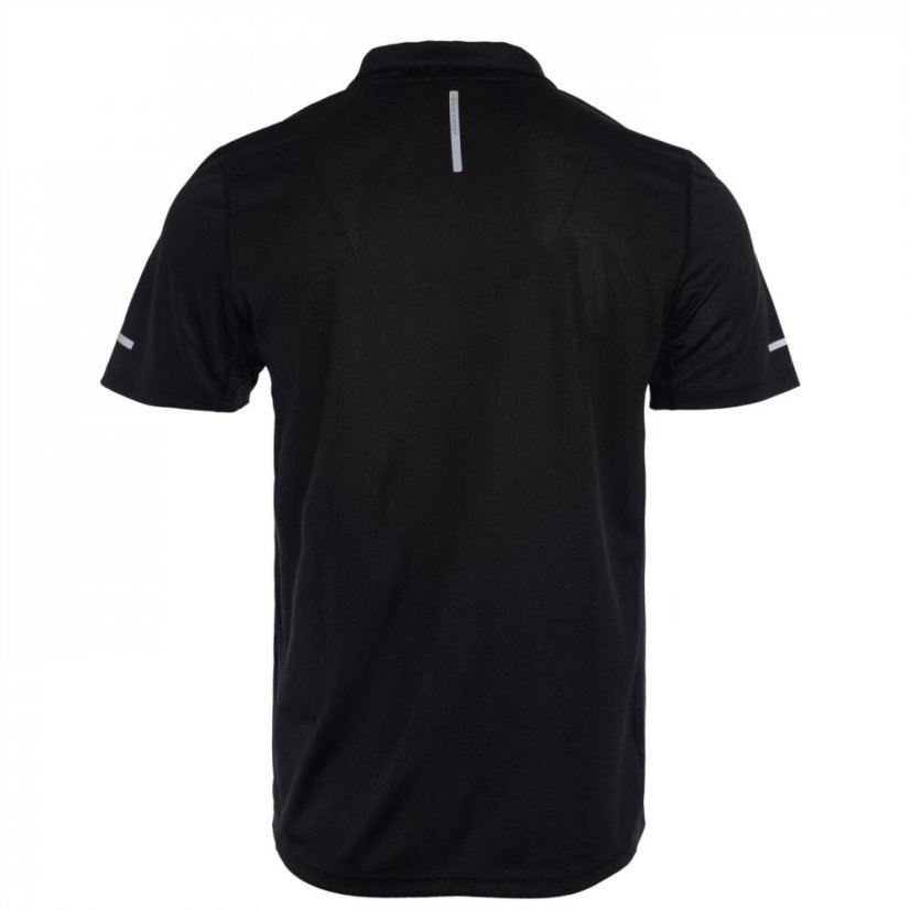 Karrimor Short Sleeve Zip Top Mens Black