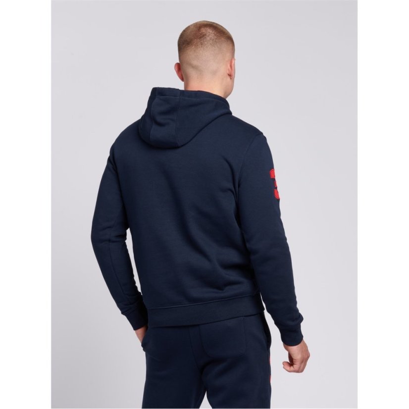 US Polo Assn Player 3 Hoodie Sn00 Navy/Red