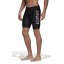 adidas Wording Swim Jammers Mens Black