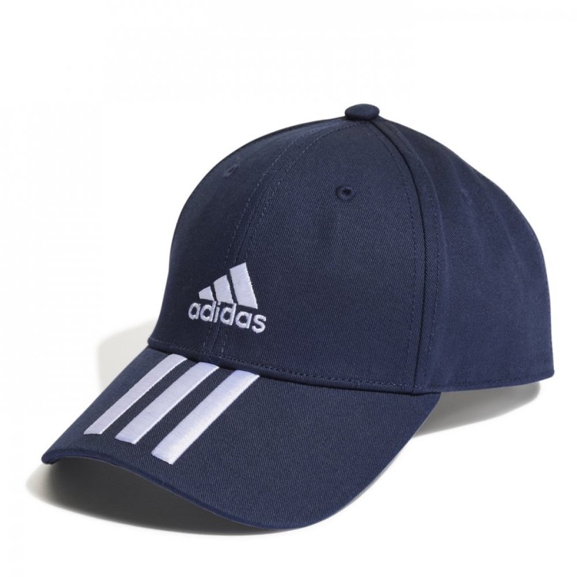 adidas 3-Stripes Baseball Cap Navy/White