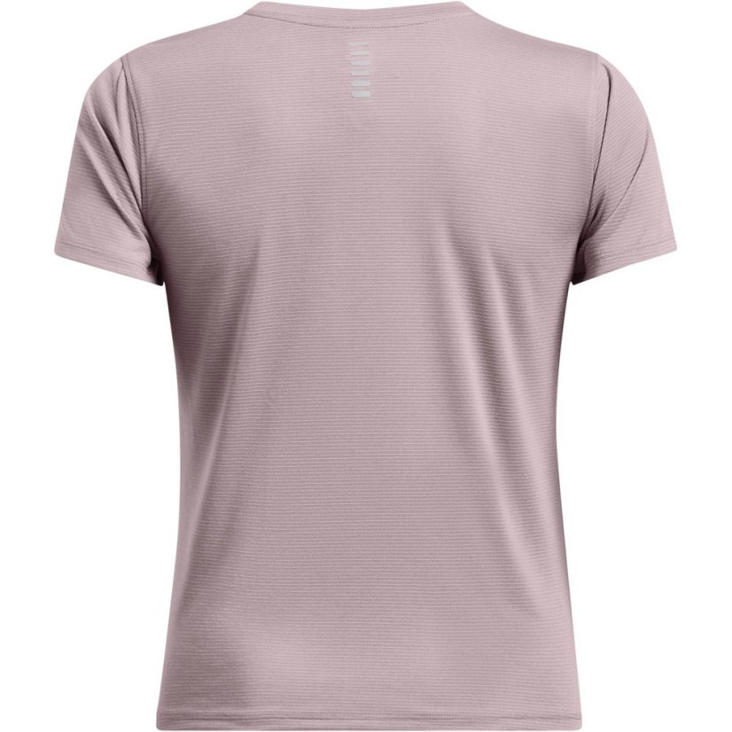 Under Armour UA Launch Short Sleeve Womens Grey