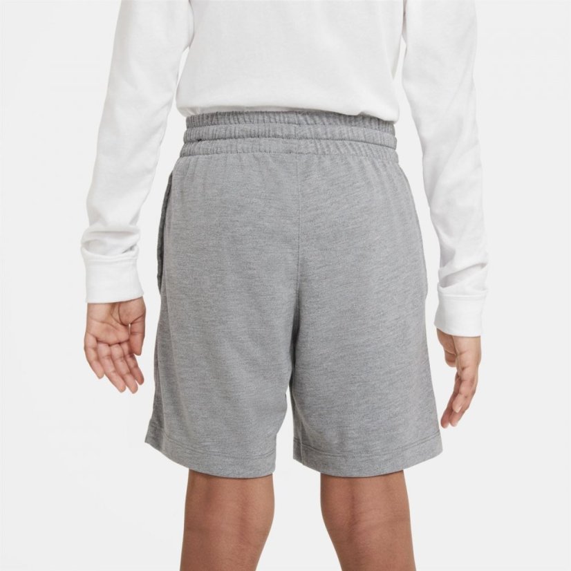 Nike Sportswear Jersey Shorts Junior Boys Grey/White
