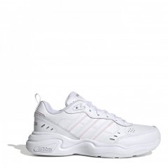 adidas Low Trainers White/Pink