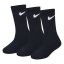 Nike Basic Crew 3Pk Sock Infants Black