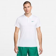Nike Court Advantage Men's Dri-FIT Tennis Polo White/Malachite