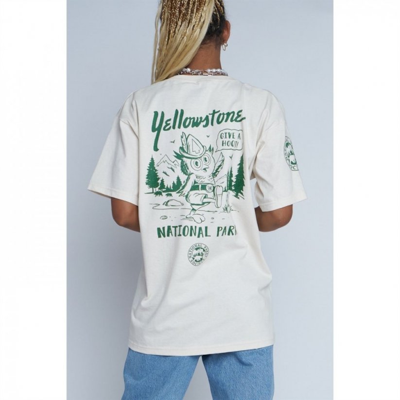 Daisy Street Yellowstone T Shirt NATURAL