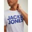 Jack and Jones Logo 3-Pack pánské tričko Blk/Nvy/Wht