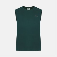 Slazenger Mens Vest Forest Green