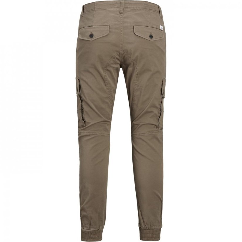 Jack and Jones Tapered Cargo Trousers Walnut