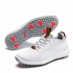 Puma Ignite Pwradapt 2.0 Jrs Spiked Golf Shoes Boys White