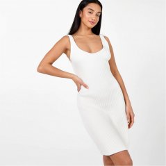 SoulCal Knit Mini Dress Womens Cream