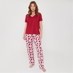 Miso V Heart PJ Ld53 Red