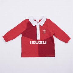 Team Rugby Union L/s Polo Bb99 Wales Rugby Union