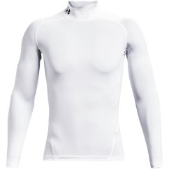 Under Armour HeatGear® Mock Long Sleeve Men's White