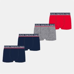 Sergio Tacchini Sergio 4Pk Boxer Sn99 Multi