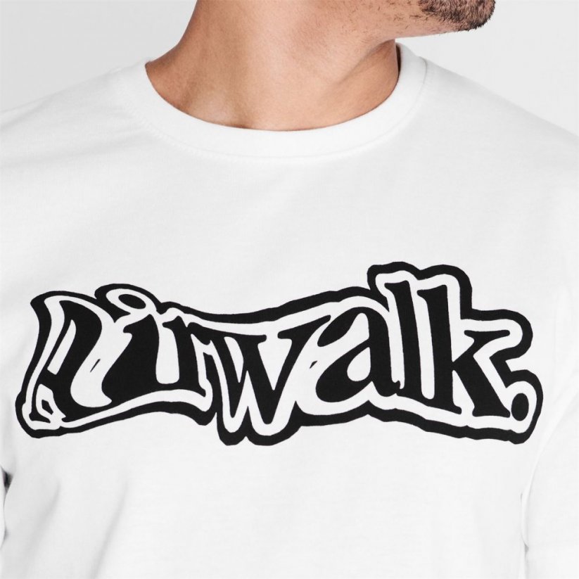 Airwalk Wave Logo pánské tričko White