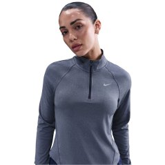 Nike Pacer Women's Long-Sleeve 1/2-Zip Running Top Midnight Navy