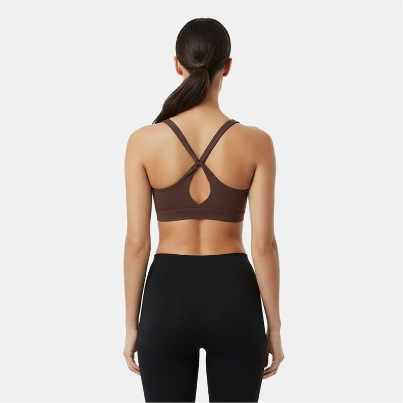 USA Pro Twist Back Bra Womens Espresso