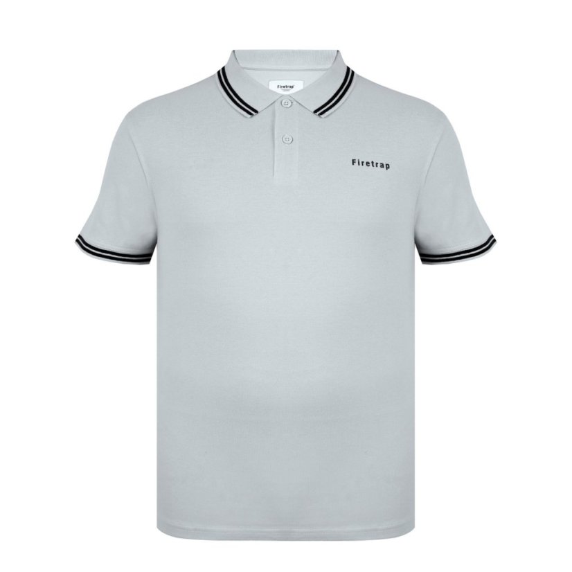 Firetrap Lazer Polo Shirt Mens Clay