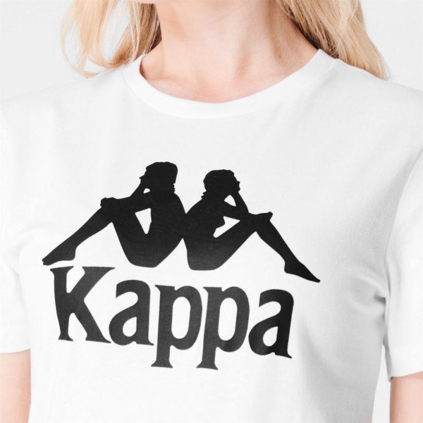 Kappa Estessi T Shirt White/Black