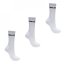 Everlast 3 Pack Crew Socks Mens White