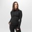 LA Gear Women's Moisture-Wicking Performance Training Jacket Black