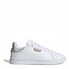adidas Court Silk Womens Shoes White/Taupe Met