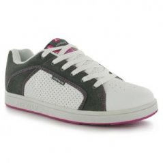 Airwalk G6 Ladies Skate Shoes White/Grey/Pink