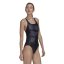 adidas Big Bars Swim Suit Womens Black/White