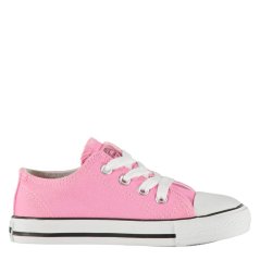 SoulCal Low Canvas Shoes Infants Pink