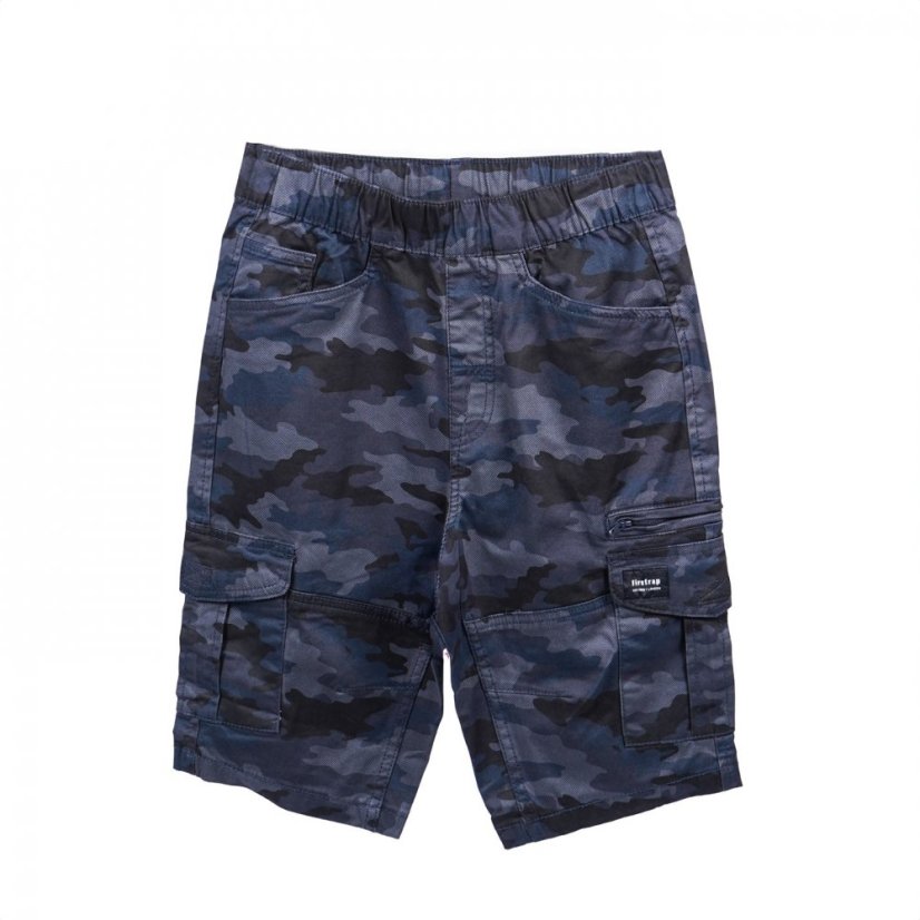 Firetrap Cargo Shorts Juniors Navy Camo