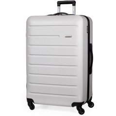 Pierre Cardin Voyager Hard Shell Travel Suitcase Cabin Luggage Light Grey